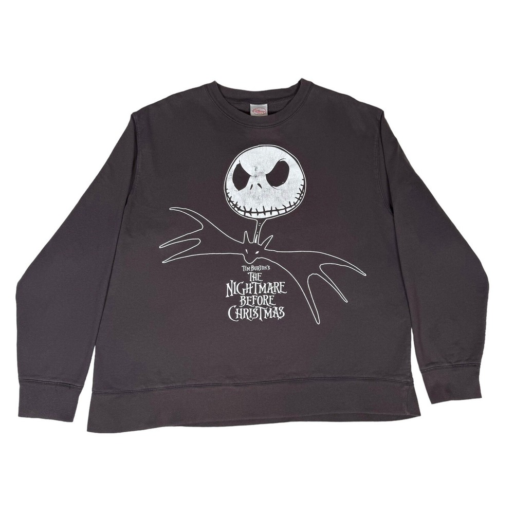 Vintage Nightmare Before Christmas Sweatshirt - Disney Store - Women's Big Large
